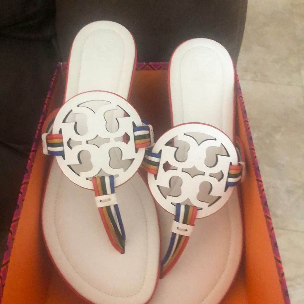 New Mignon miller calf leather  Tory Burch